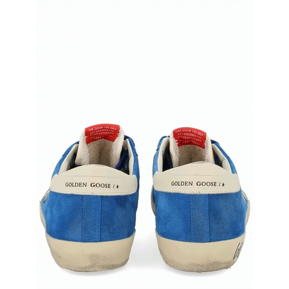GOLDEN GOOSE Vibrant Blue Suede Sneakers - Picture 4 of 6